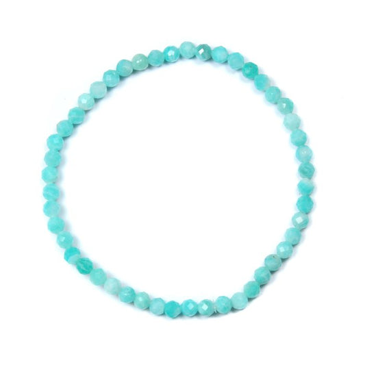 Find Your Balance | Amazonite Energy Bracelet (4mm) - Crystal Nest