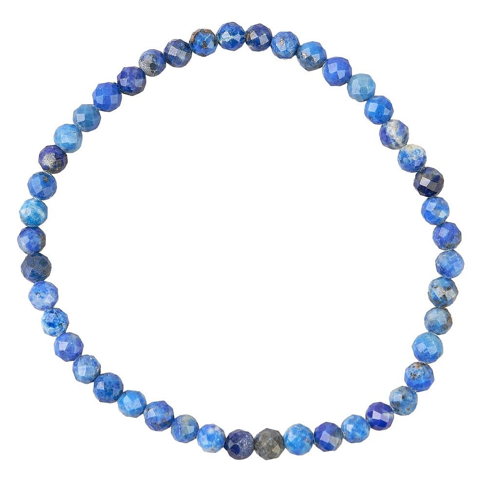 Speak Your Truth | Lapis Lazuli Energy Bracelet (4mm) - Crystal Nest