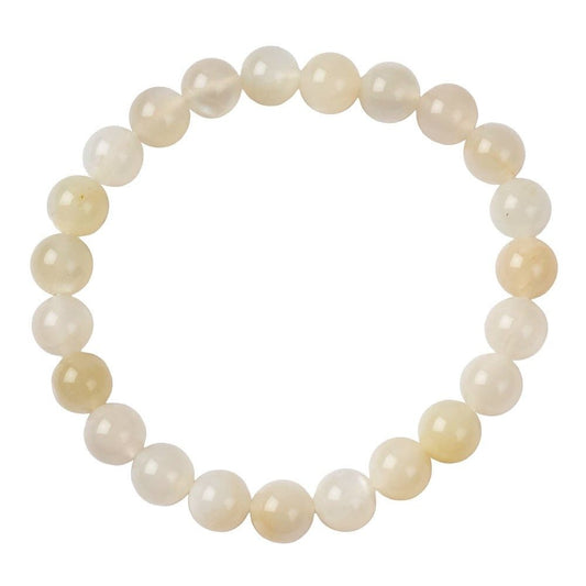 Moonstone Bead Bracelet