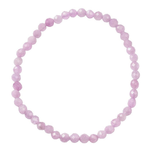 Open To Love | Kunzite Energy Bracelet (4mm) - Crystal Nest