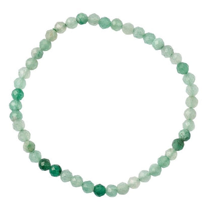 Invite Abundance | Green Aventurine Energy Bracelet (4mm) - Crystal Nest