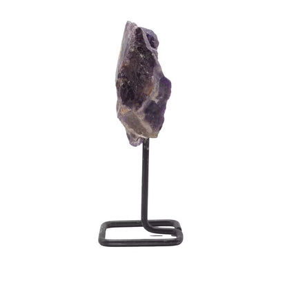 Amethyst Crystal on Metal Stand