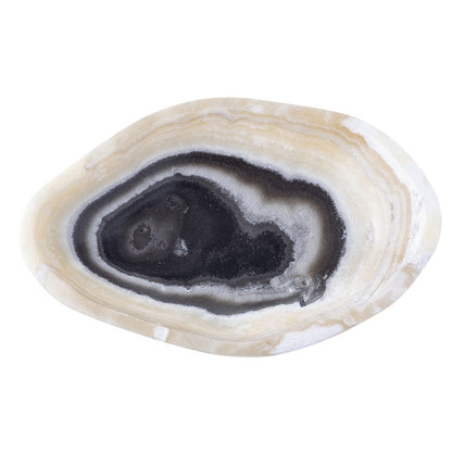 Zebra Onyx Bowl | Irregular Form - Crystal Nest