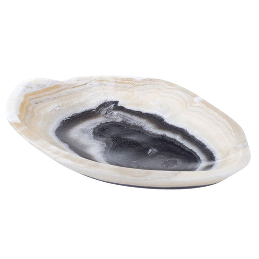 Zebra Onyx Bowl | Irregular Form - Crystal Nest