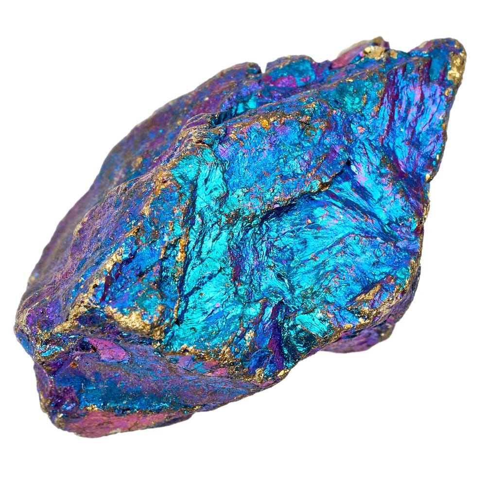 Chalcopyrite Rough Chips - 40g Bag - Crystal Nest