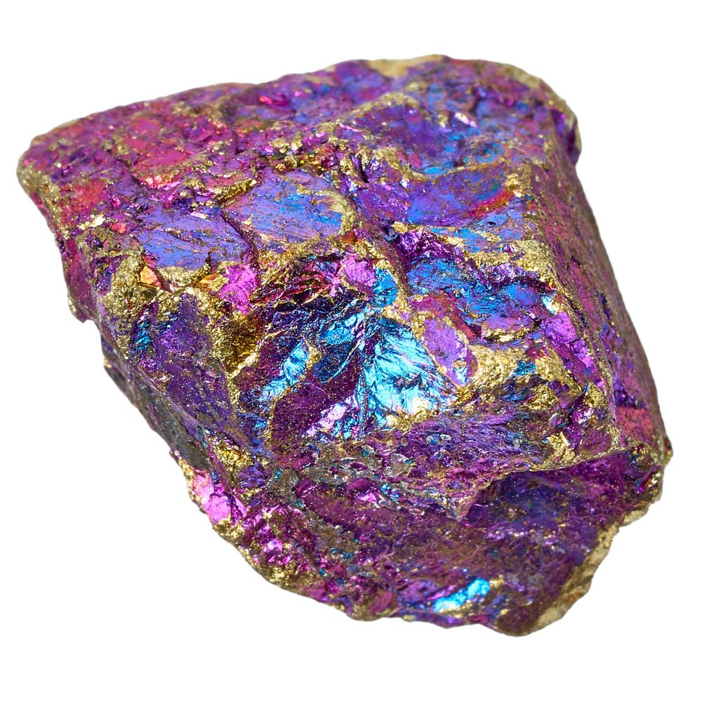 Chalcopyrite Rough Chips - 40g Bag - Crystal Nest
