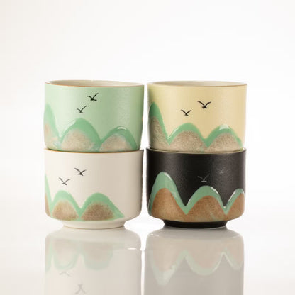 Japanese Tea Ceremony Set | Ceramic Teapot & Cup Gift Set