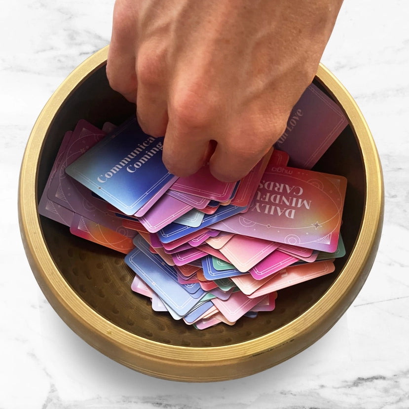 Daily Guidance Cards | Mindfulness & Self-Discovery Deck - Crystal Nest