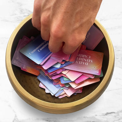 Daily Guidance Cards | Mindfulness & Self-Discovery Deck - Crystal Nest