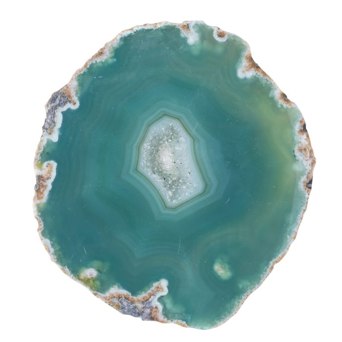 Green Agate Slice