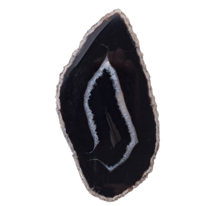 Black Agate Slice