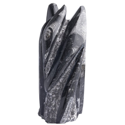 Orthoceras Fossil Tower Sculpture
