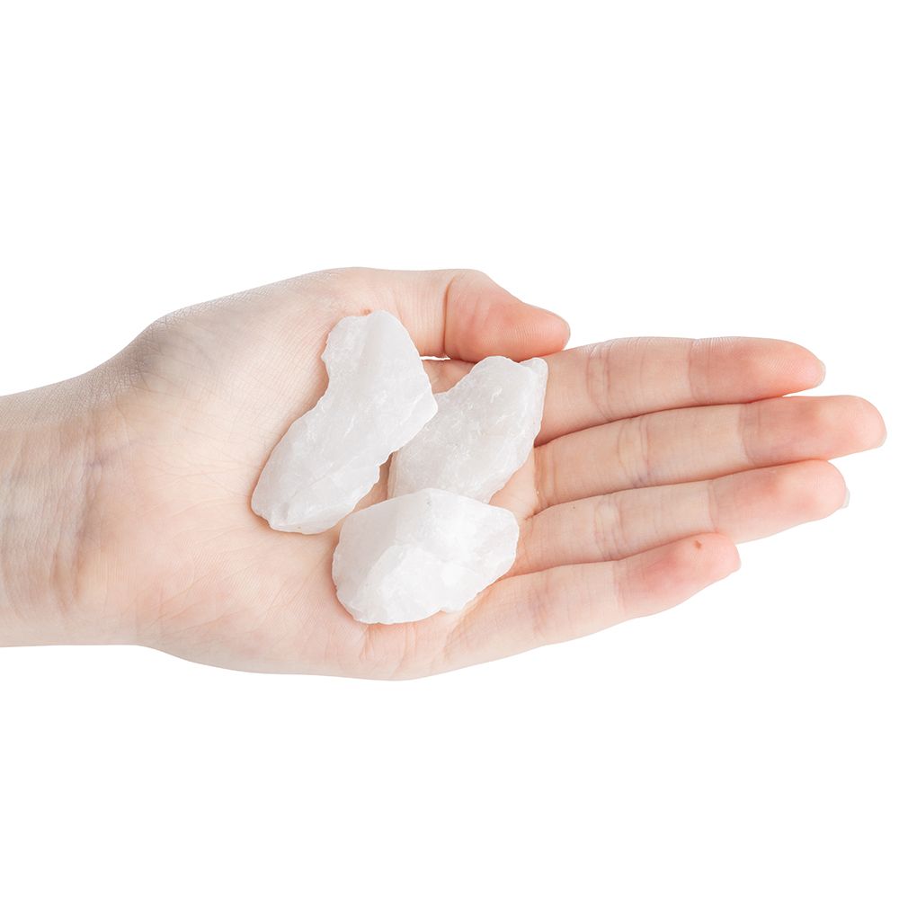 Raw White Quartz Glowstone