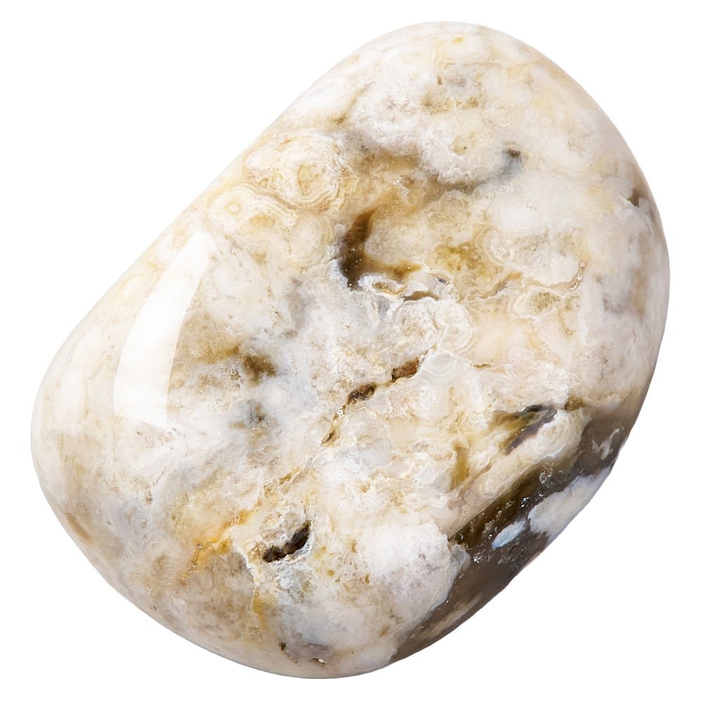 Ocean Jasper Tumblestone | Medium - Crystal Nest