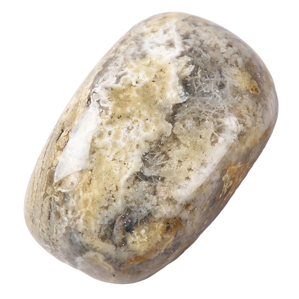 Ocean Jasper Tumblestone | Medium - Crystal Nest