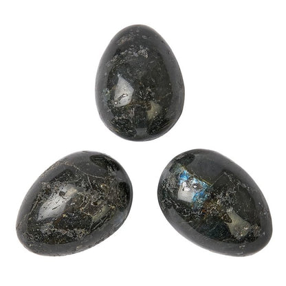 Larvikite Polished Crystal Egg | Protection & Grounding Gemstone - Crystal Nest
