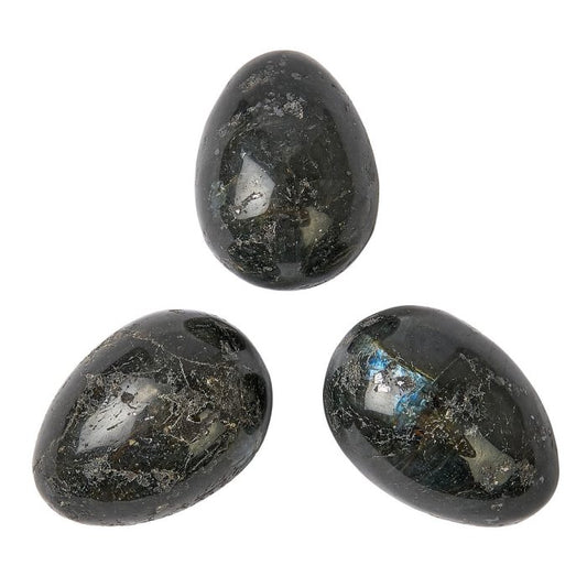 Larvikite Polished Crystal Egg | Protection & Grounding Gemstone - Crystal Nest