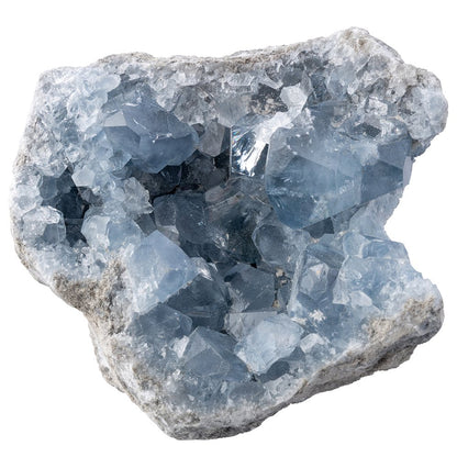 Celestite Crystal Cluster | 10cm