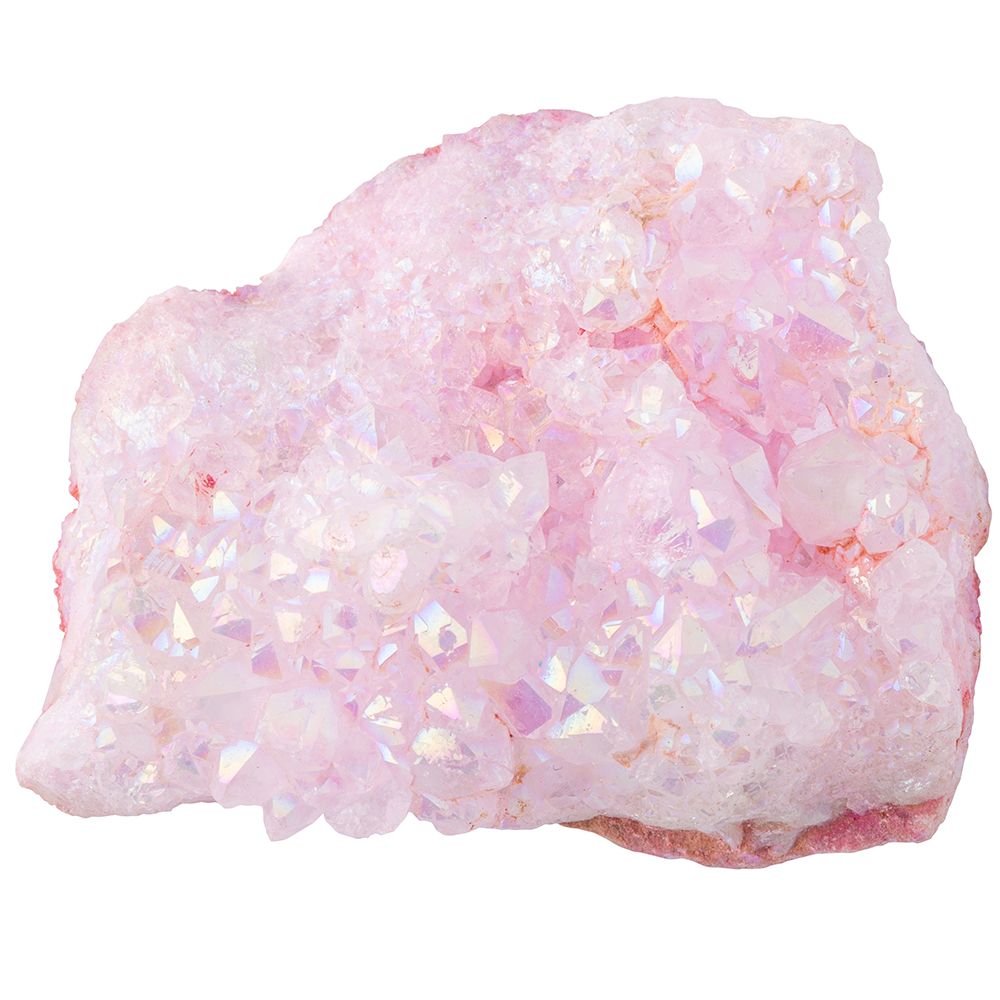 Aura Druzy Crystal Clusters - Crystal Nest