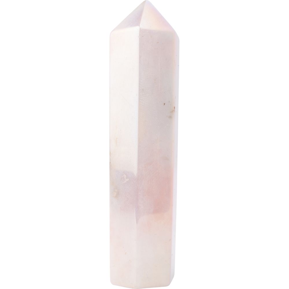 Rose Aura Quartz Polished Point