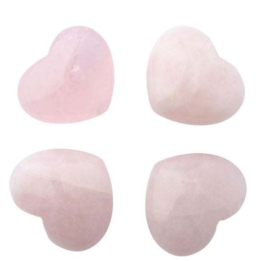 Rose Quartz Crystal Heart