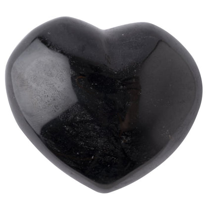 Black Tourmaline Puff Heart in Gift Box - Crystal Nest