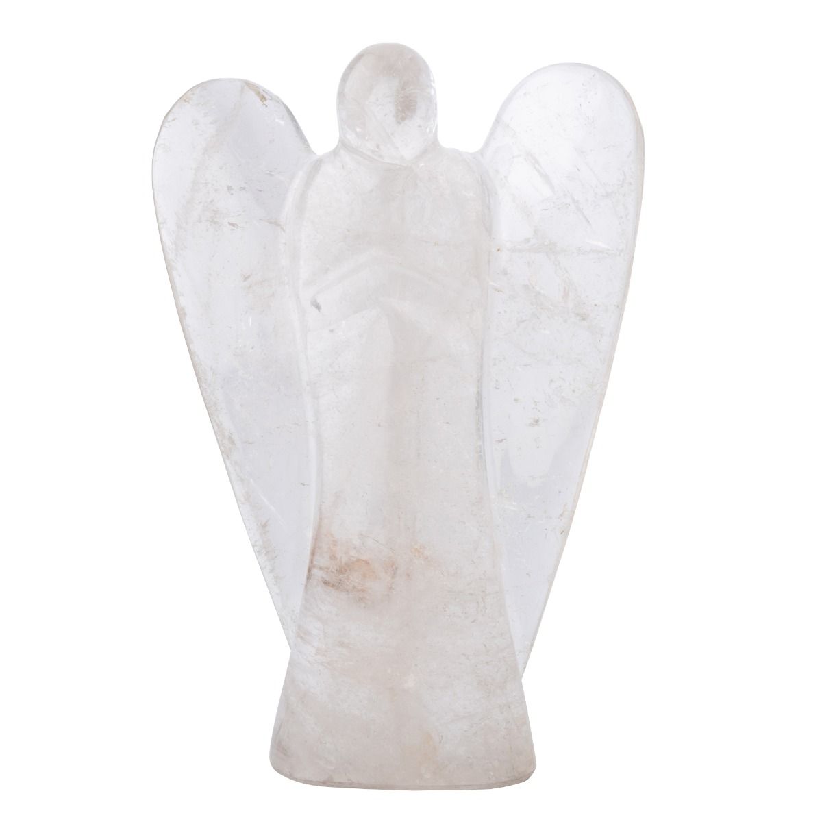 Clear Quartz Crystal Guardian Angel | Extra Large - Crystal Nest