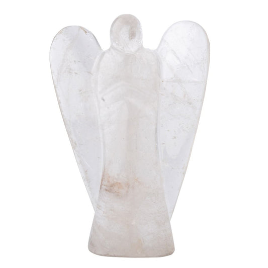 Clear Quartz Crystal Guardian Angel | Extra Large - Crystal Nest