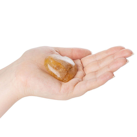 Golden Healer Hematoid Quartz Heart - Crystal Nest