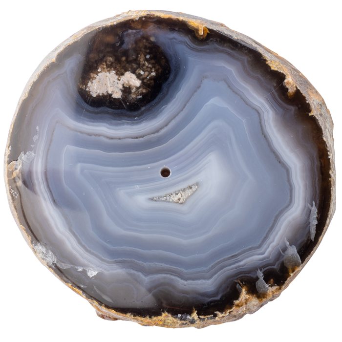 Agate Incense Holder | Natural Crystal Slice