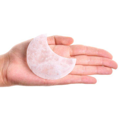 Selenite Crystal Moon - Crystal Nest