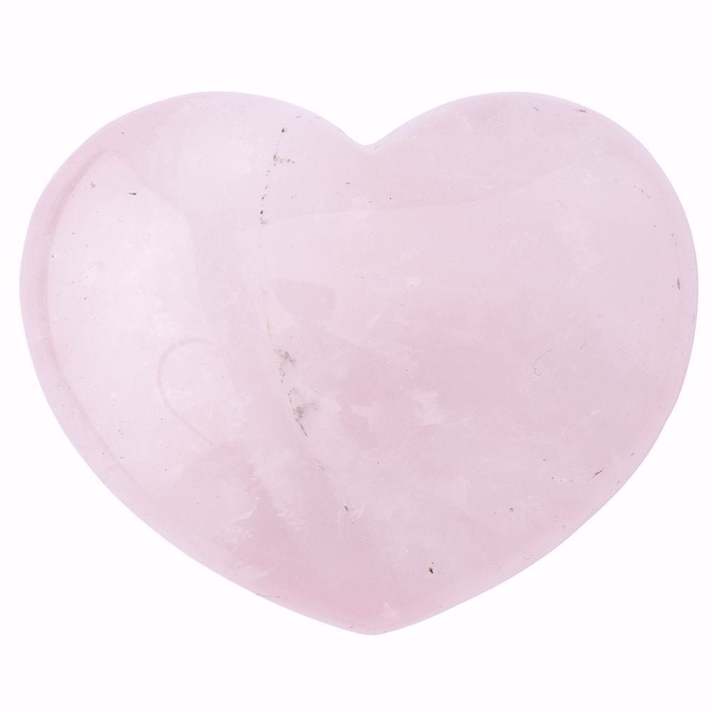 Rose Quartz Puff Heart in Gift Box - Crystal Nest
