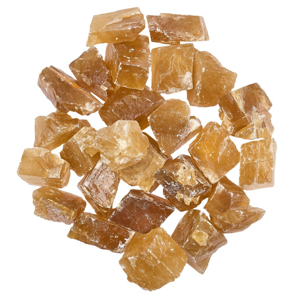 Honey Calcite Raw Chunk | Crystal for Confidence, Clarity & Motivation