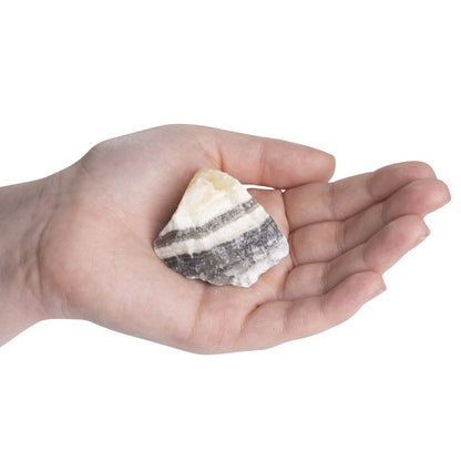 Raw Zebra Calcite | Crystal for Transformation & Grounding