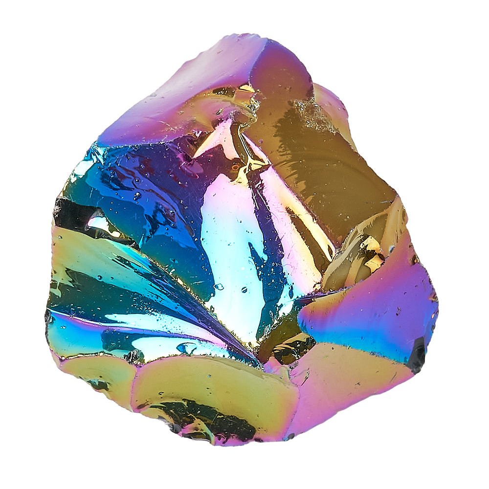 Aura Obsidian Chunks | Iridescent Protection & Energy Crystals - Crystal Nest