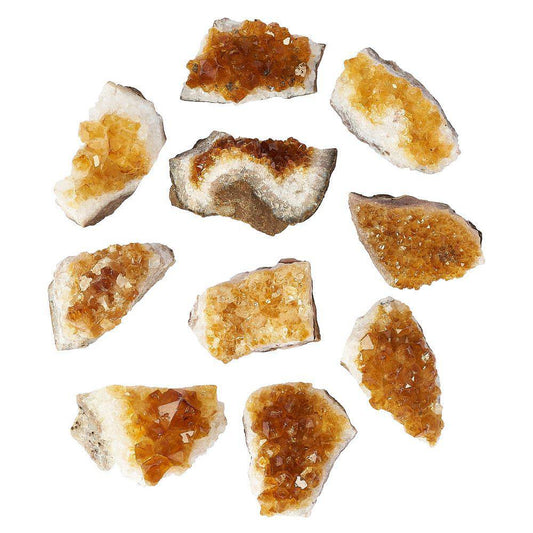 Mini Citrine Cluster - Crystal Nest