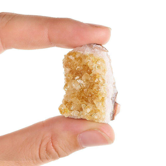 Mini Citrine Cluster - Crystal Nest