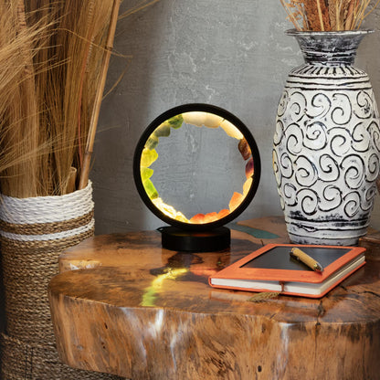 Rainbow Chakra Crystal Halo USB Lamp