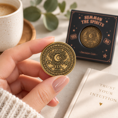 Yes or No Decision Coin | Pocket Divination & Decision Maker