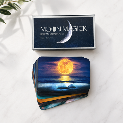 Moon Magick Deep Moon Messages | Lunar Affirmation Cards