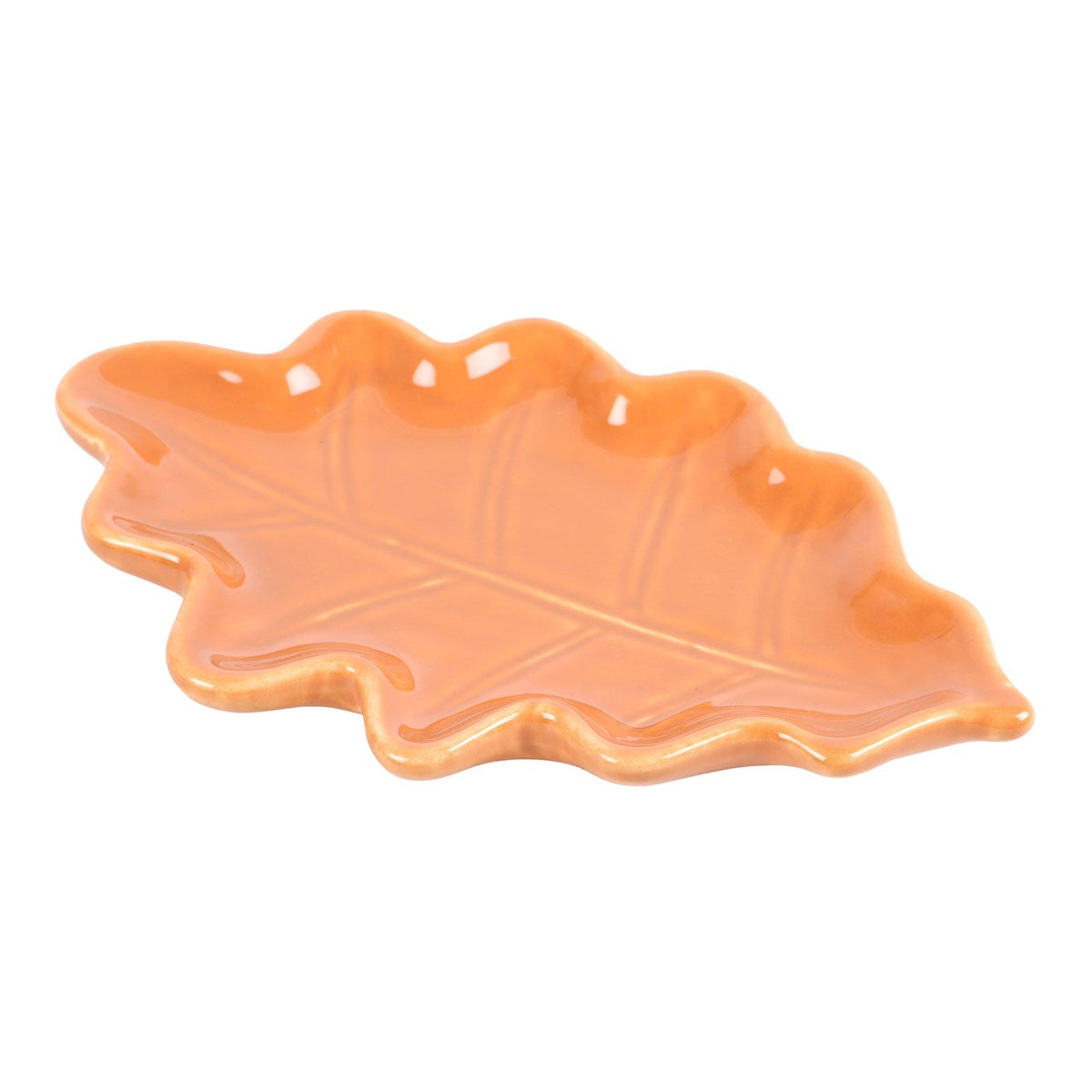 Autumn Leaf Ceramic Trinket Dish