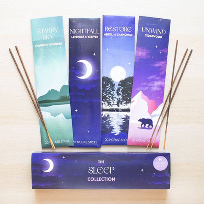 The Sleep Collection Incense Stick Set - Crystal Nest