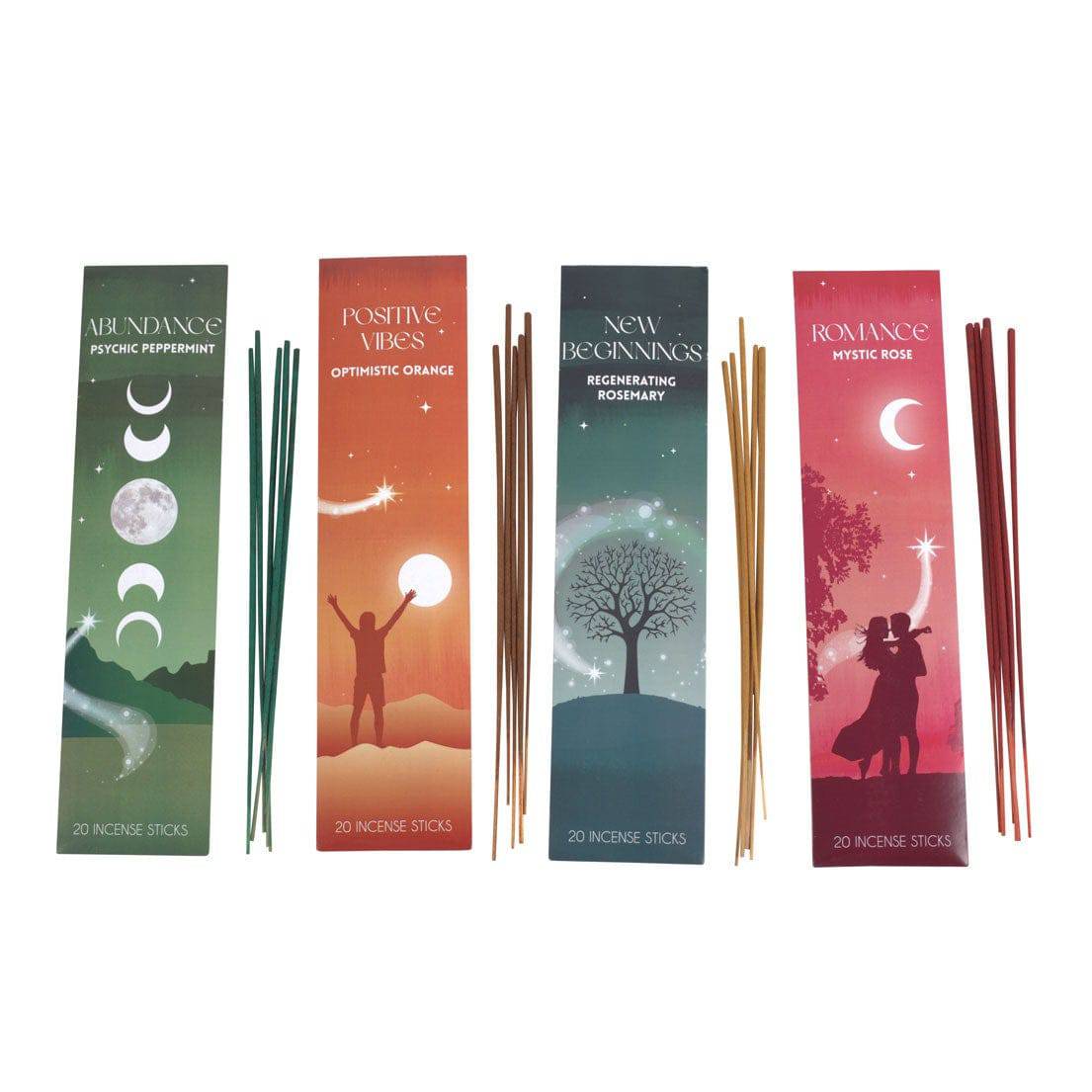 The Manifestation Collection Incense Stick Set - Crystal Nest