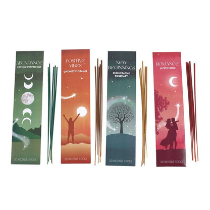 The Manifestation Collection Incense Stick Set - Crystal Nest