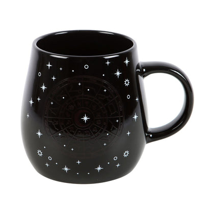 Astrology Wheel Heat Changing Mug