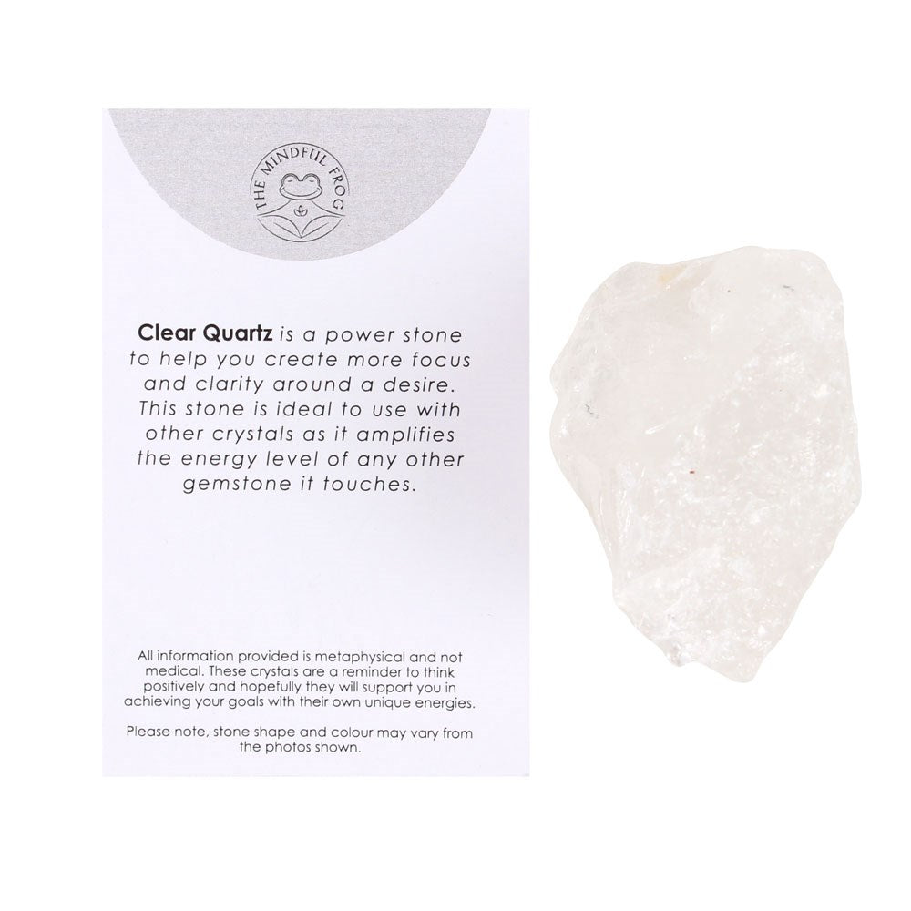 Clear Quartz Rough Healing Crystal - Harmony and Protection