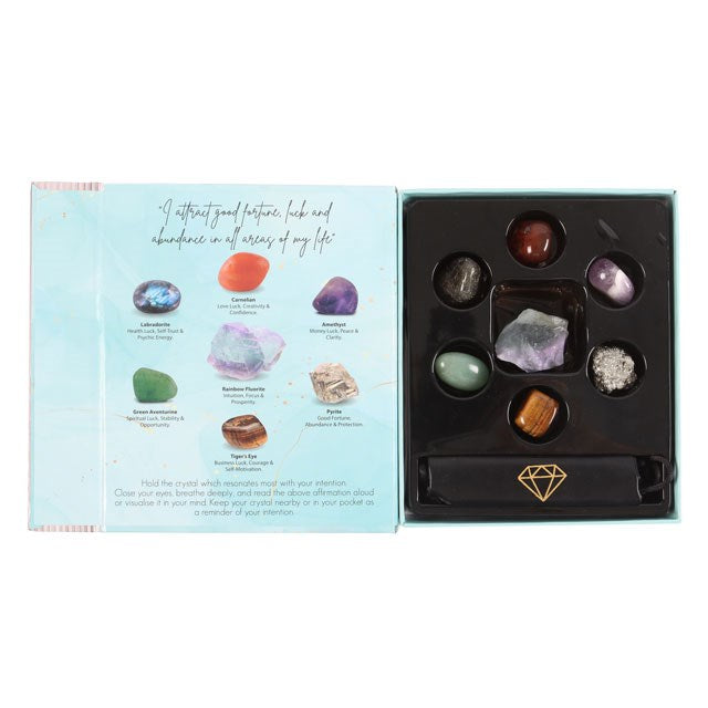 Manifestation Crystals - Luck and Abundance Gift Set