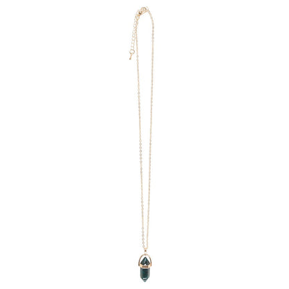 Apatite Crystal Point Pendant Necklace – Empower Your Confidence