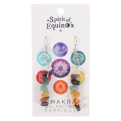 Chakra Healing Crystal Jewellery Set | Necklace, Bracelet & Earrings for Balance & Energy