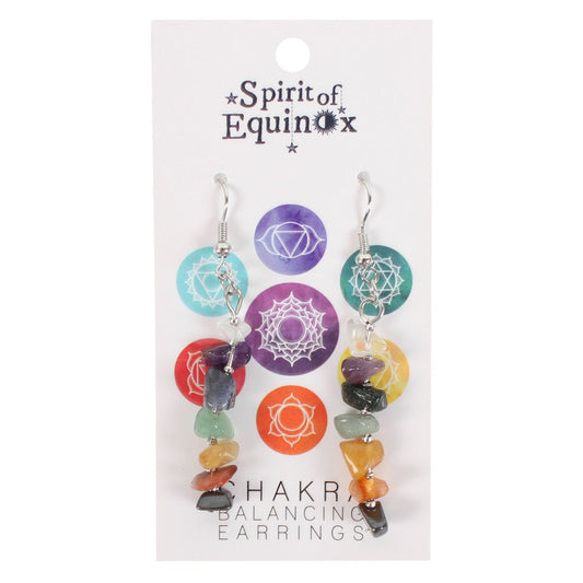 Chakra Healing Crystal Jewellery Set | Necklace, Bracelet & Earrings for Balance & Energy - Crystal Nest
